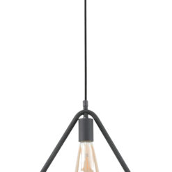 GTV-2621 GIJA 1*E27 IP20 38x10 cm pakabinamas juodas šviestuvas