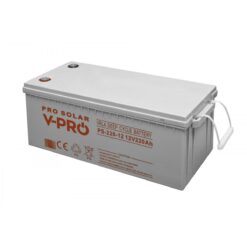 VPRO VPG-220-12 Gilaus iškrovimo baterija 12V/220Ah DEEP CYCLE