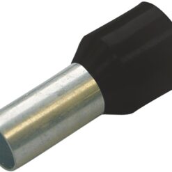 270808 antgalis 1.5mm2/8mm izoliuotas, juodas  HAUPA