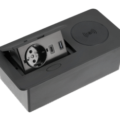 AE-PB1SAVAP-20  AVARO PLUS 1x schuko USB A + C 5W  1.5m baldinių lizdų blokai