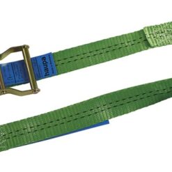 393156 Tvirtinimo diržas 1000 daN, dviejų dalių su kabliu 8m x 35mm, žalias