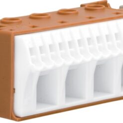 KN18P Greito jungimo gnybtas P, QC rudas 18 jungčių