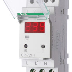 CP-721-1 Įtampos kontrolės relė 1F 1NO 63A apatinė 140-210V, viršutinė 240-300V