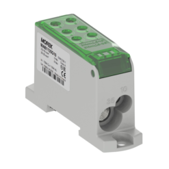 OJL135A Paskirstymo gnybtas 135A iėjimas 1x10/1x35  išėjimai 2x10/4x16mm²  žalias  MOREK