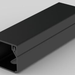 LHD 20x20_FD Lovelis instaliacinis, L-2m, juodas (48)