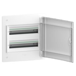 LVSXE218 PrismaSeT XS p/t skydas 36mod.2x18 IP40, baltos durelės
