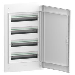 LVSXE418 PrismaSeT XS p/t skydas 72mod.4x18 IP40, baltos durelės