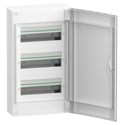 LVSXL313 PrismaSeT XS v/t skydas 39mod.3x13 IP40, baltos durelės