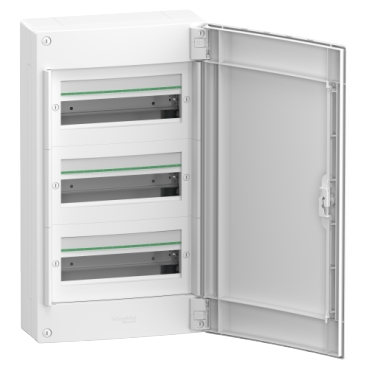 LVSXL313 PrismaSeT XS v/t skydas 39mod.3x13 IP40, baltos durelės
