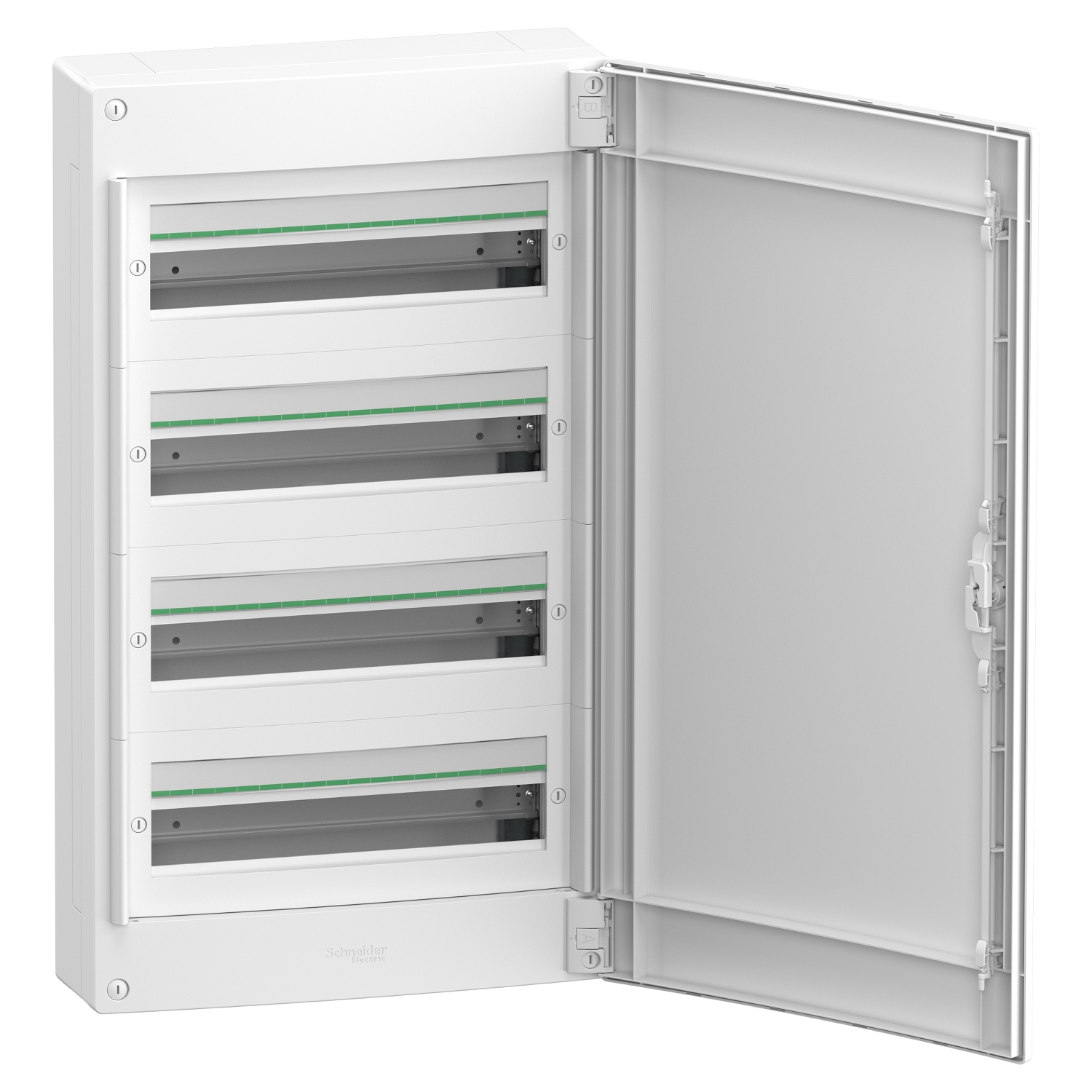LVSXL418 PrismaSeT XS v/t skydas 72mod.4x18 IP40, baltos durelės