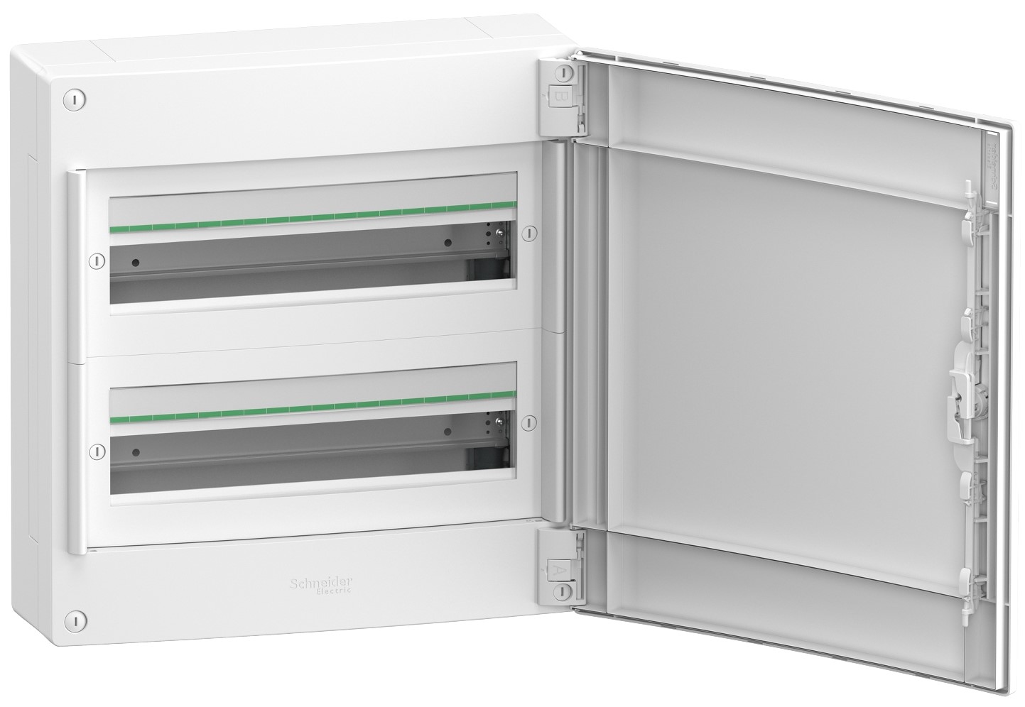 LVSXL224 PrismaSeT XS v/t skydas 48mod.2x24 IP40, baltos durelės