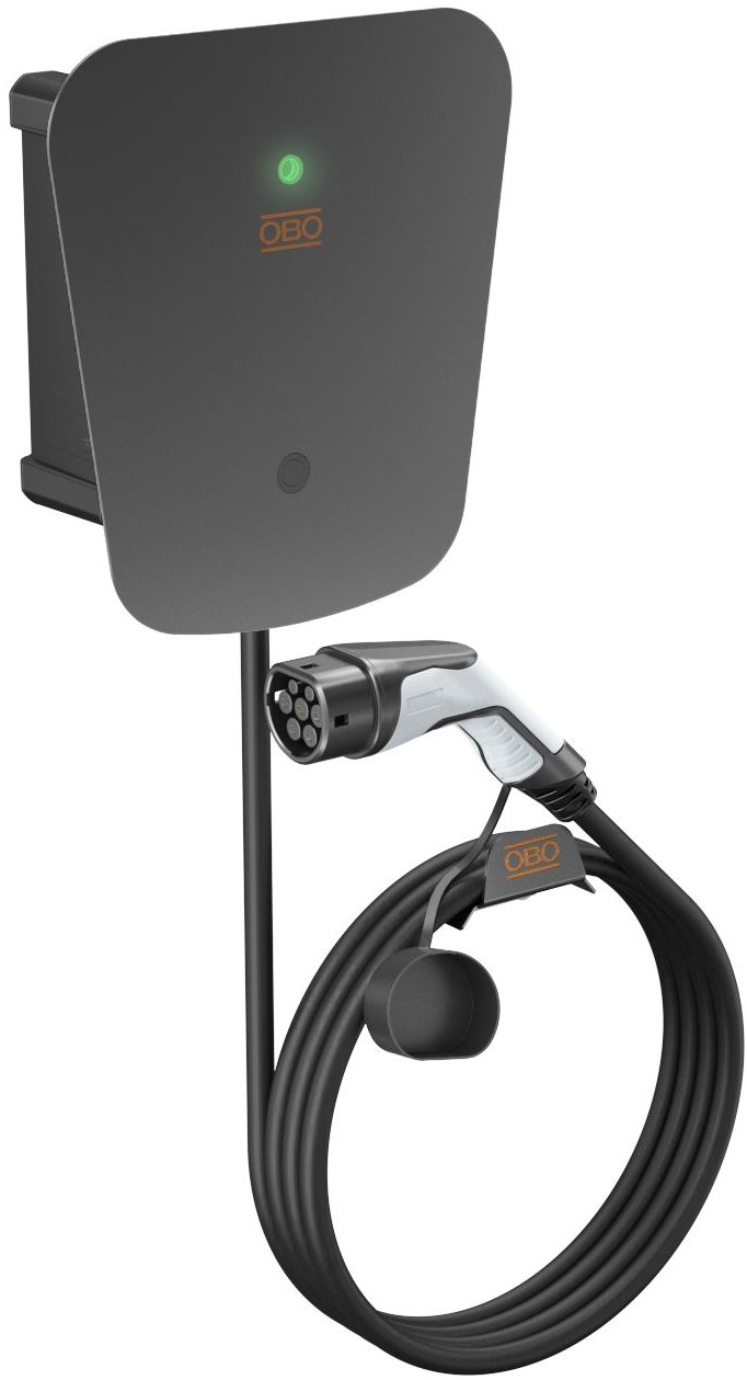 6570020 3P+N 32A 22kW Trifazė krovimo stotelė "Ion Wallbox Basic", 5m kabelis, Type2 kištukas