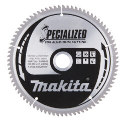 B-09606 Pjovimo diskas aliuminiui T.C.T. 235X2.4X30mm 0° T80