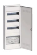 VA60CN VOLTA plast. skydelis 60mod. 5x12 v/t IP30, IK07, 795x305x96,5mm baltas, be durų