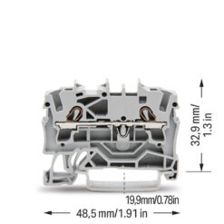Alternative view of 2002-1201 rinklė 2x2.5(4)mm2 pilka