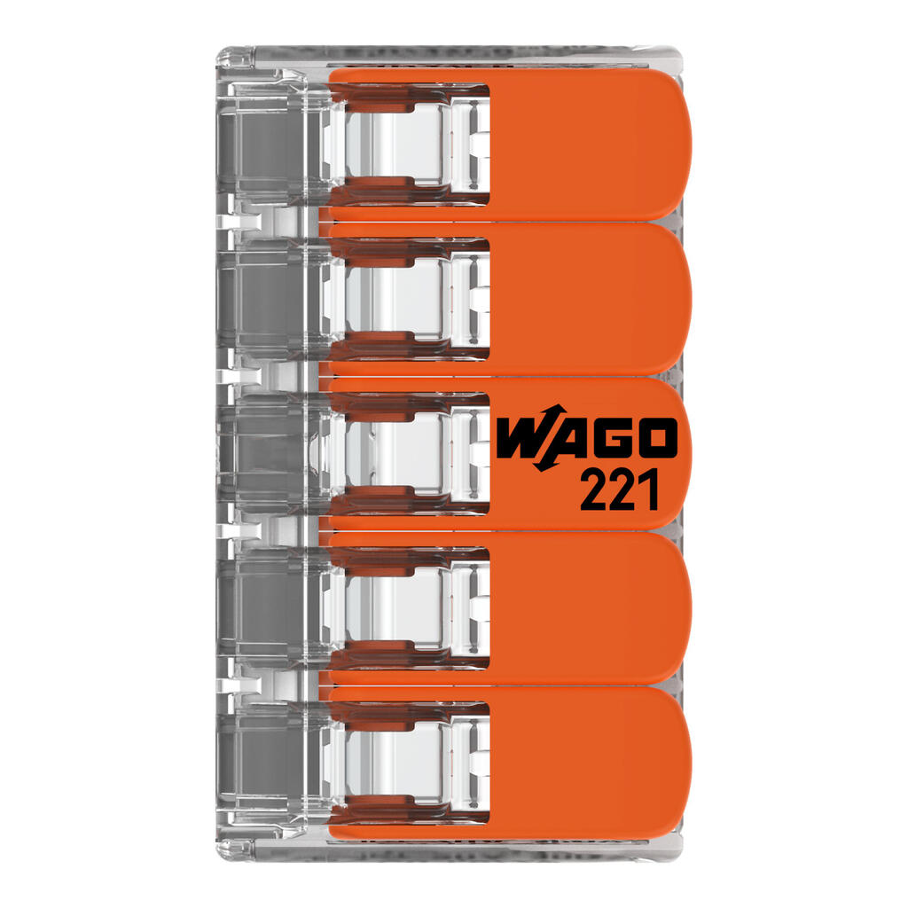221-415 Universali laidų jungtis 5x0.08-4mm2 32A (25vnt.) WAGO - Image 7
