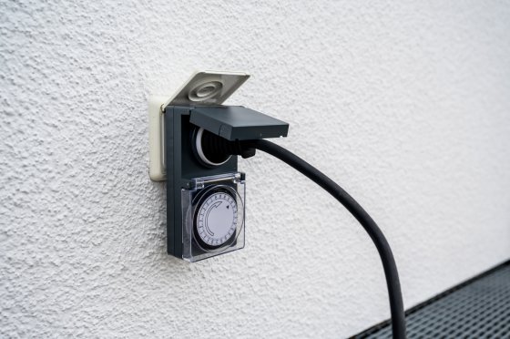 MZ 44 kištukinis lizdas su laikmačiu mechaninis 24h IP44 - Image 2