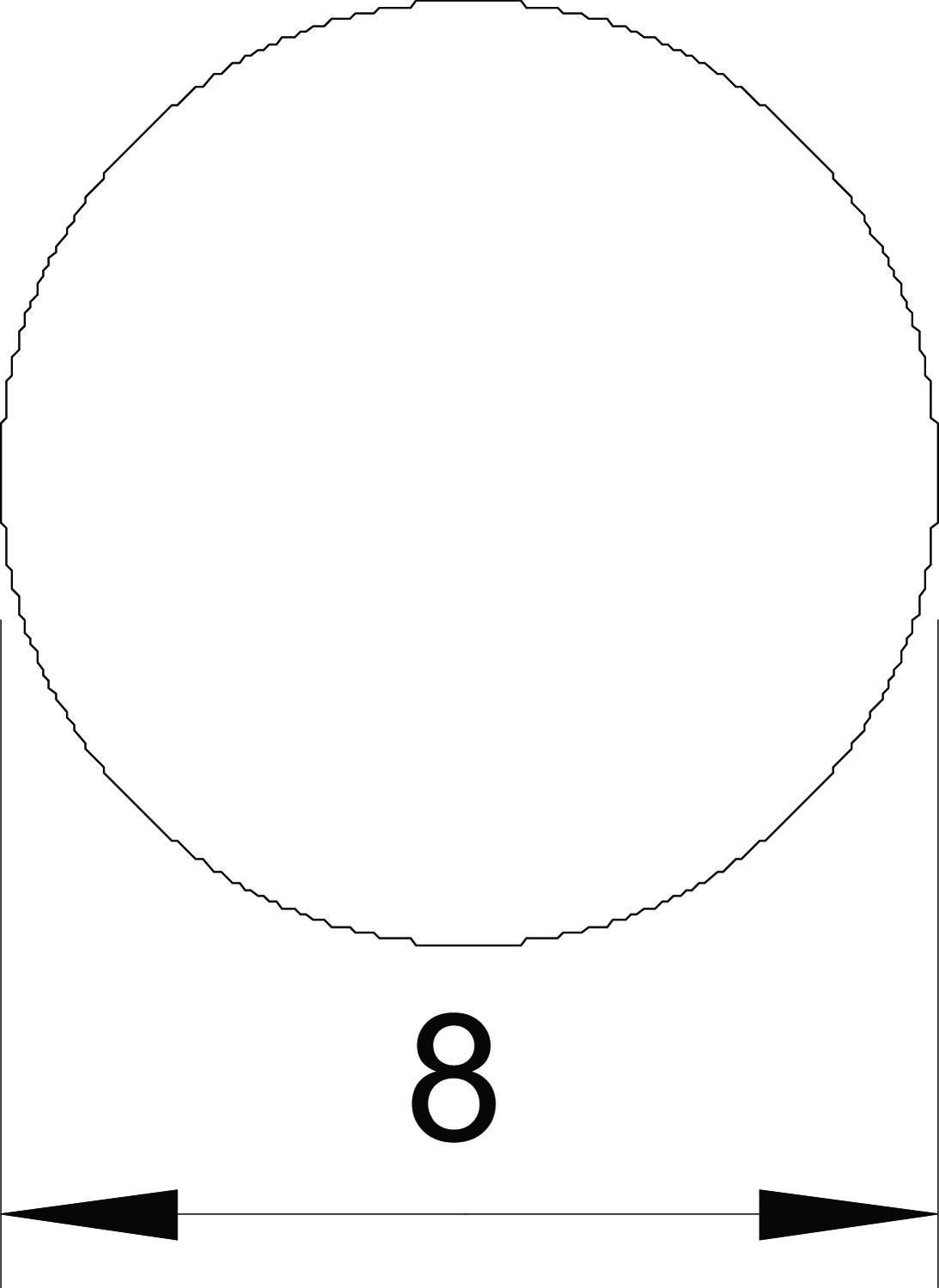 5021081 RD8-FT plieninė cinkuota viela d=8mm, 125 m rulonas,(~50kg) St FT - Image 2