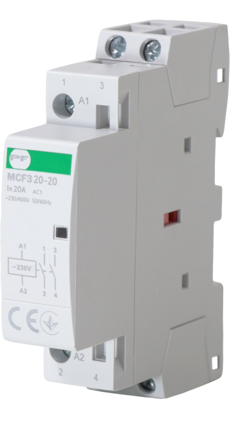 MCF3 20A 2NO EVO modulinis kontaktorius