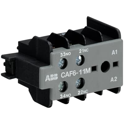GJL1201330R0003 - CAF6-11M papildomi kontaktai 1NA+1NU B6+B7 kontaktoriams
