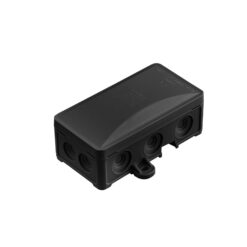 A.0063C Hermetinė instaliacinė dėžutė 90x45 IP54 juoda RAL9005  PAWBOL