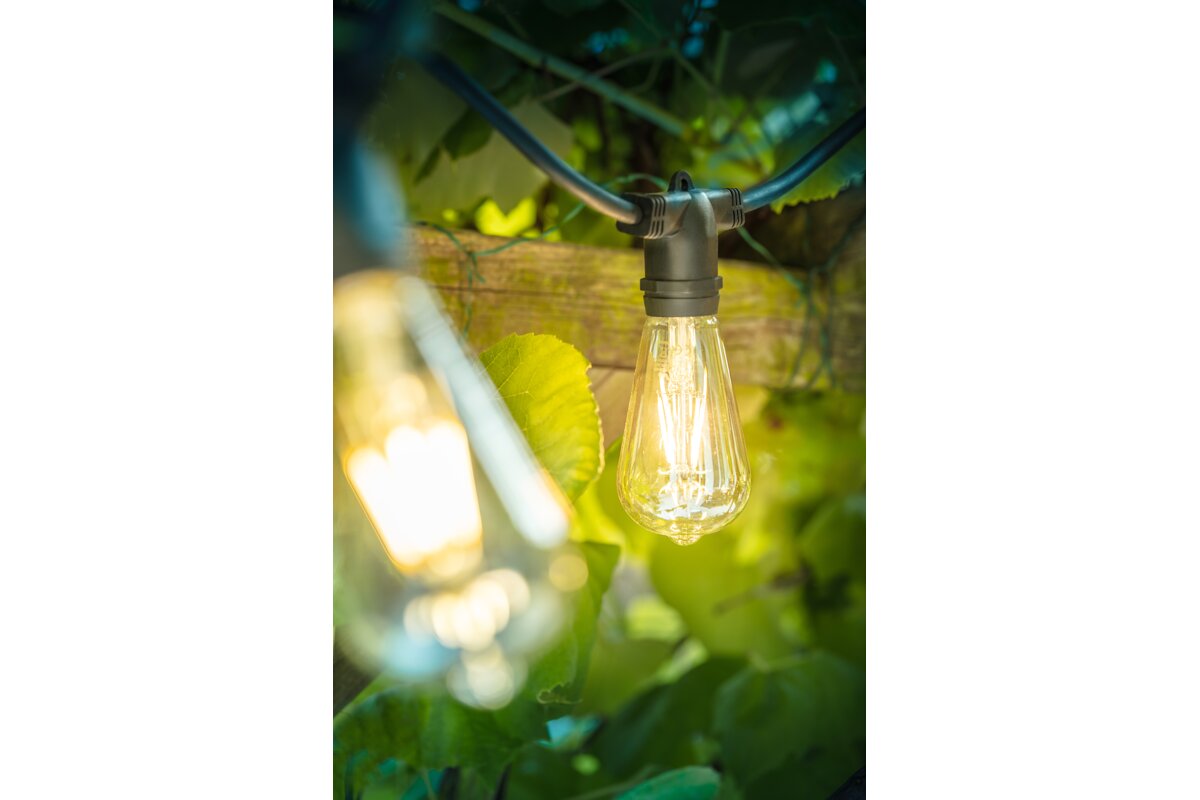 LD-ST64FV4-30 LED 4W E27 ST64 360* 3000K  400Lm lemputė FILAMENT - Image 2