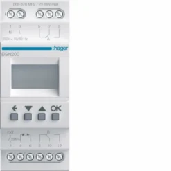 Alternative view of EGN200 Laikrodinis jungiklis daugiafunkcinis, programuojamas  2k. 250V