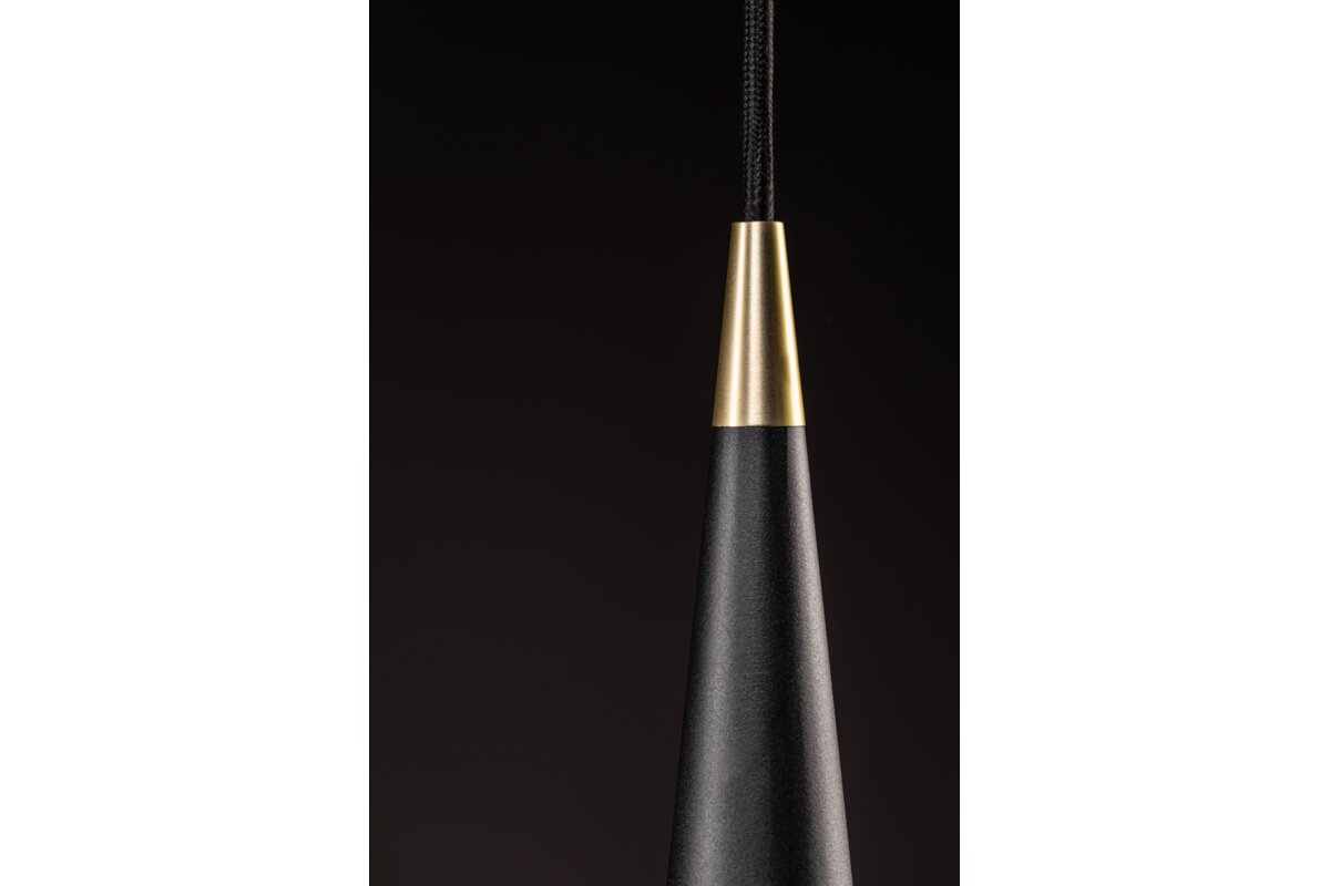 GTV-4410 EVI 1*GU10 IP20 Ø 8cm pakabinamas juodas šviestuvas - Image 2