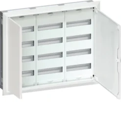 FWU43S Metalinis paskirstymo skydas potinkinis 144 modulių IP30 657x815x112mm