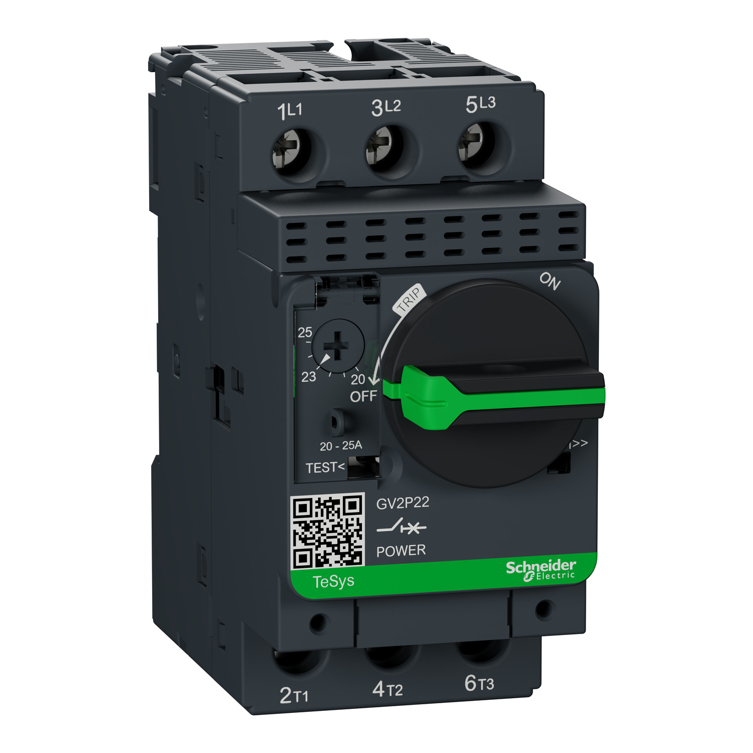GV2P22 TeSys Deca Variklio automatinis jungiklis 20-25A - Image 9