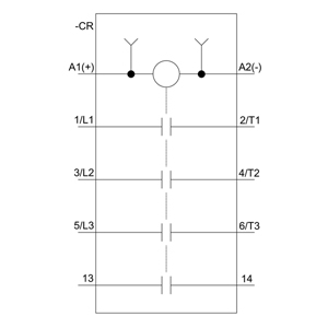 3RT20151AP01 Kontaktorius 3kW 3polis 230VAC 1NO - Image 2