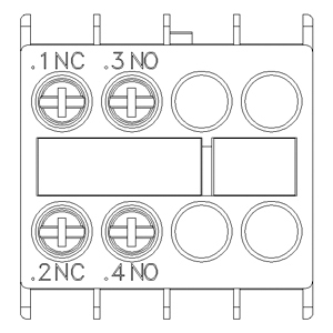 3RH29111HA11 Papildomas kontaktas kontaktoriui 1NO+1NC - Image 3