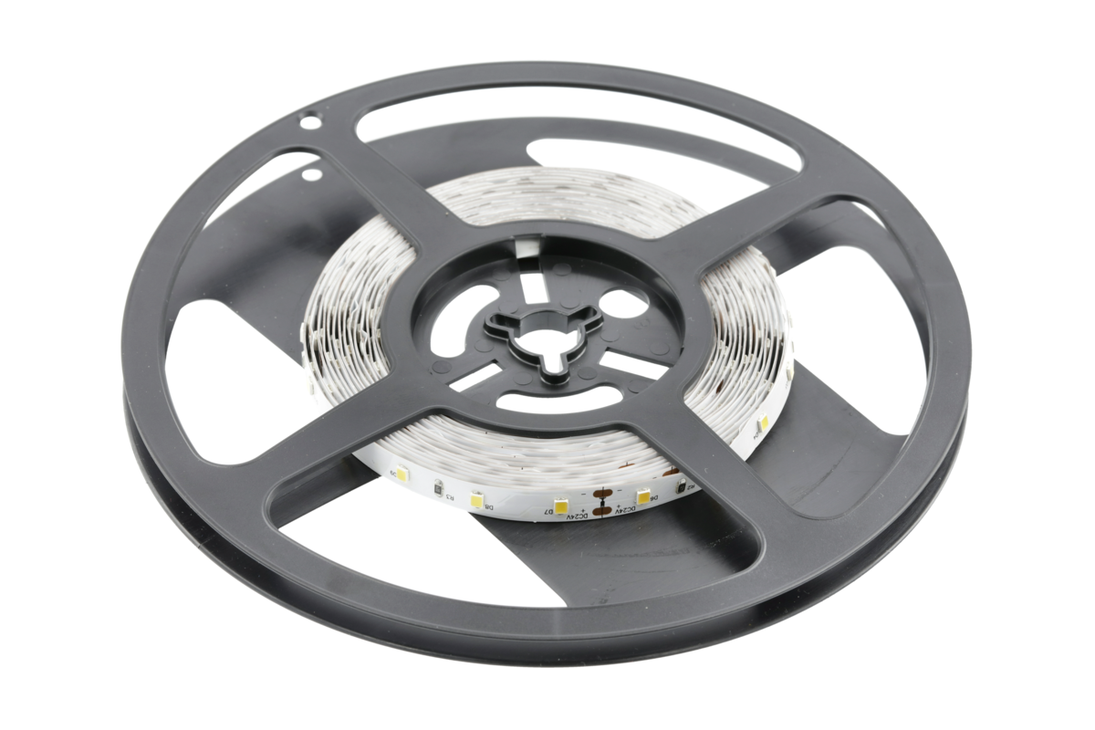 9,6W/m 24V 2835 60LED/m 780Lm/m 3200K LED juosta IP20 8mm - Image 4