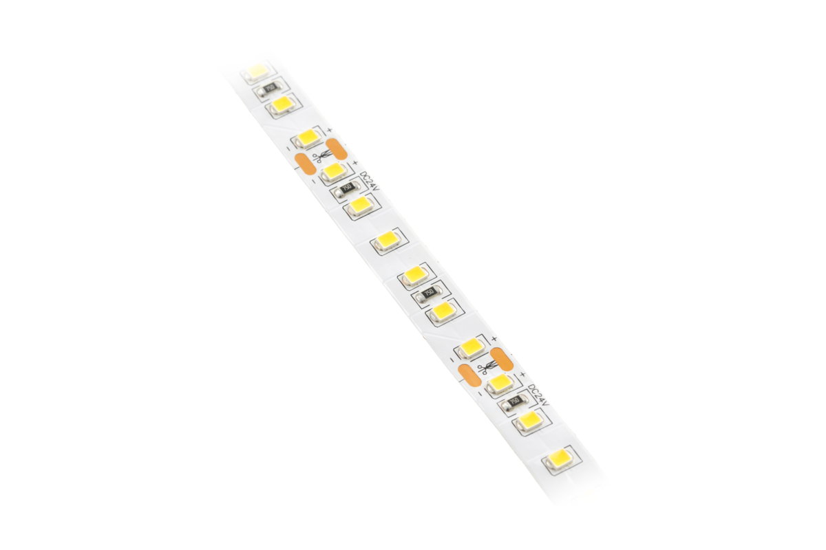 15,6W 24V 2835 120LED/m 1350Lm/m 4000K LED juosta IP20 10mm - Image 2
