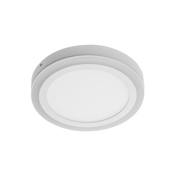 LED TWINS 16W (12W+4W) 1140 lm IP40 3000K šviestuvas 3 metai garantija