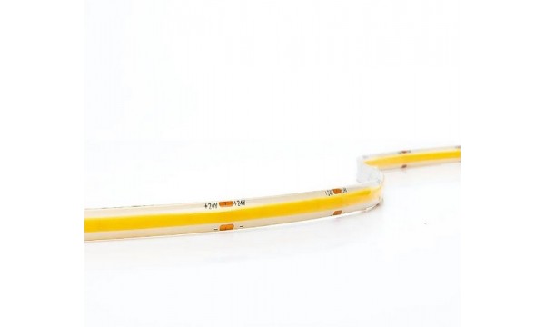 S-12W1-C-4-M LED juosta COB 12W 3000K 10mm 512Led/m 100lm/W 24V CRI90 31,25mm cut M