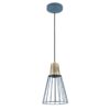 GTV-8266 KALIOPE  1*E27 IP20 Ø 18 cm pakabinamas mėlynas šviestuvas