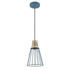 GTV-8266 KALIOPE  1*E27 IP20 Ø 18 cm pakabinamas mėlynas šviestuvas