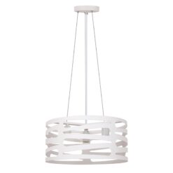 GTV-2607 MARISA  3*E27 IP20 Ø 40cm pakabinamas pilkas šviestuvas