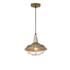 GTV-2362 SOLEN   1*E27 IP20 Ø 26,5 cm pakabinamas auksinis šviestuvas