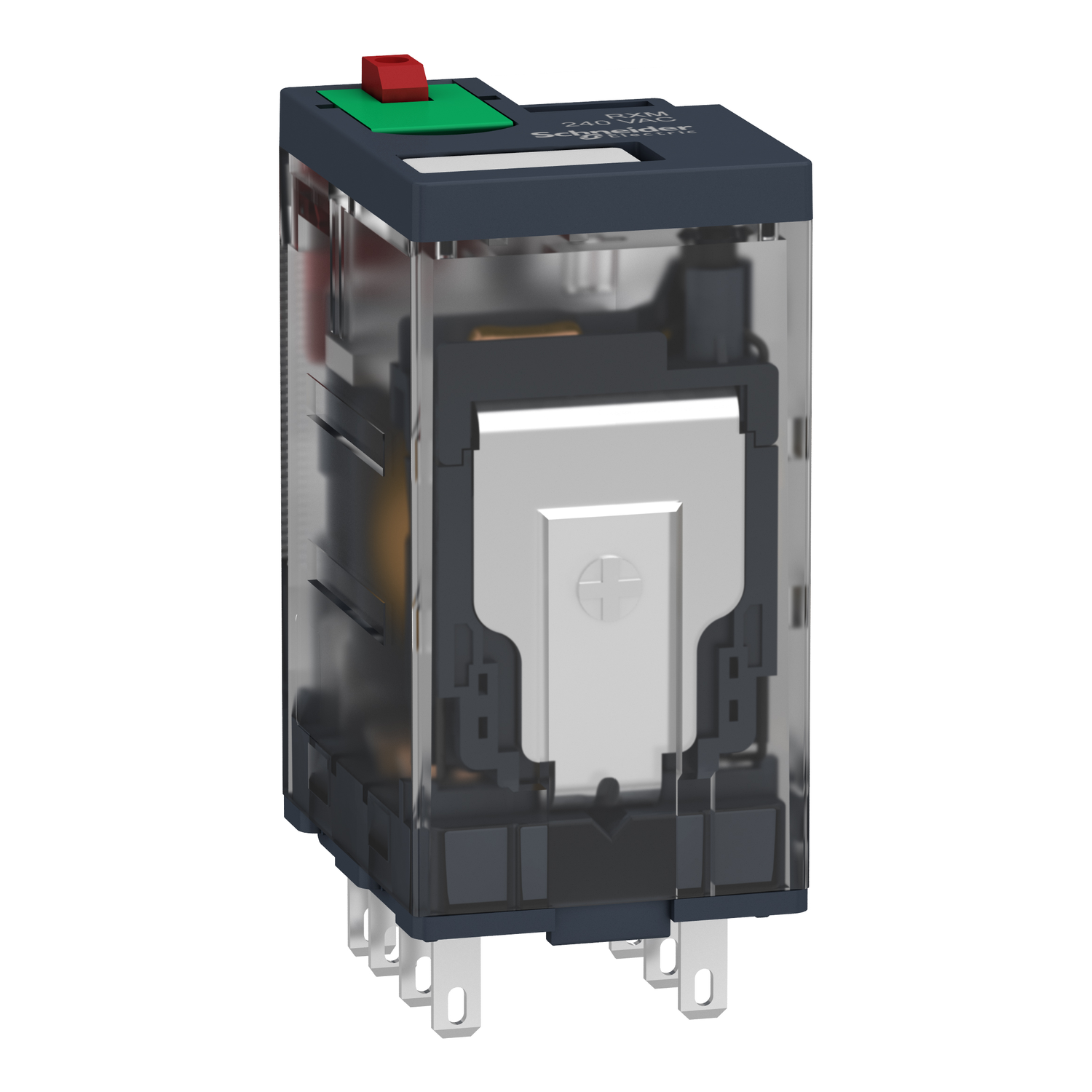 RXM-4AB1-B7 miniatiūrinė relė 4C/O 6A 24V AC (lizdai tarpinei relei RXZE-2M114, RXM4AB1B7) - Image 9