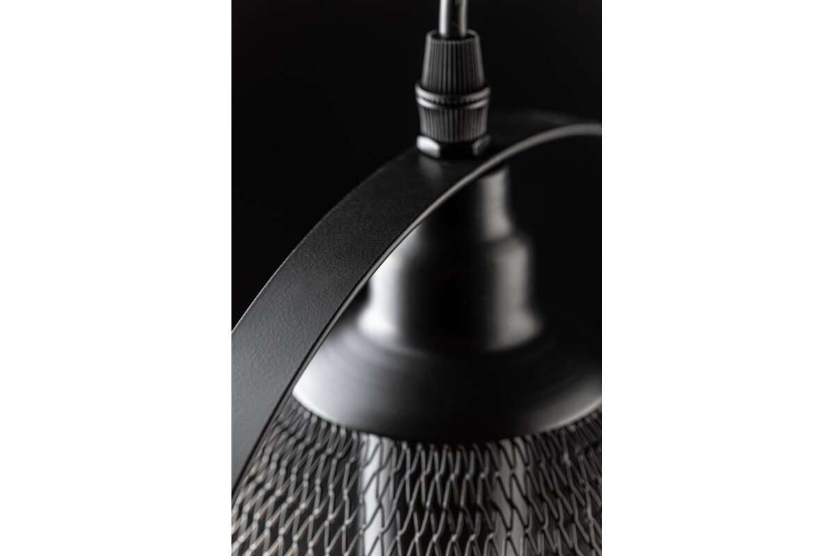 GTV-7320 XALIS 2 1*E27 IP20 Ø 30 cm pakabinamas juodas šviestuvas - Image 5