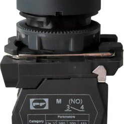 FP PCP 1NO IP40 mygtukinis jungiklis juoda