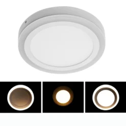 Alternative view of LED TWINS 16W (12W+4W) 1140 lm IP40 3000K šviestuvas 3 metai garantija