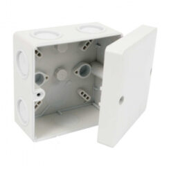 KSK 80 dėžutė 81x81x50mm IP66, 8xD20, pilka RAL7035, KA