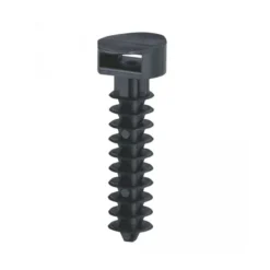 8mm dirželio laikiklis juodas (100vnt)