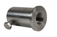 ADAP/42 Nerūdijančio plieno adapteris cinkuotam stiebui 42,4mm