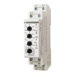 FRV132 3F įtampos kontrolės relė 3x208-480VAC 8A 1C/O DIN 1mod