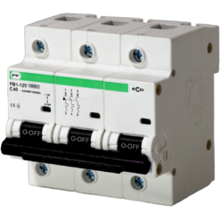 FB1-63 ECO Automatinis jungiklis 3P C 4A 6kA