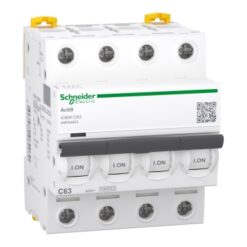 Alternative view of Acti9 iC60H Automatinis jungiklis 10A 4P C 10kA 400V